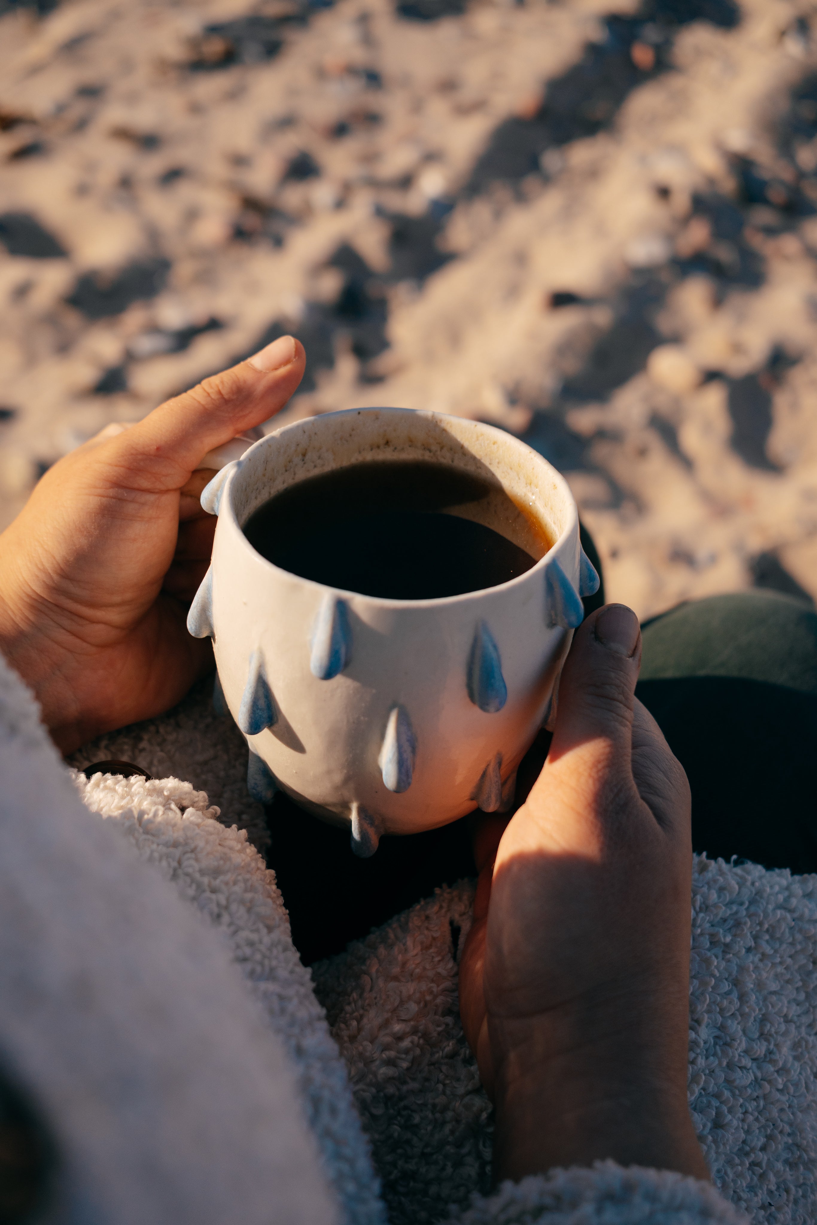 Raindrops | Stoneware mug