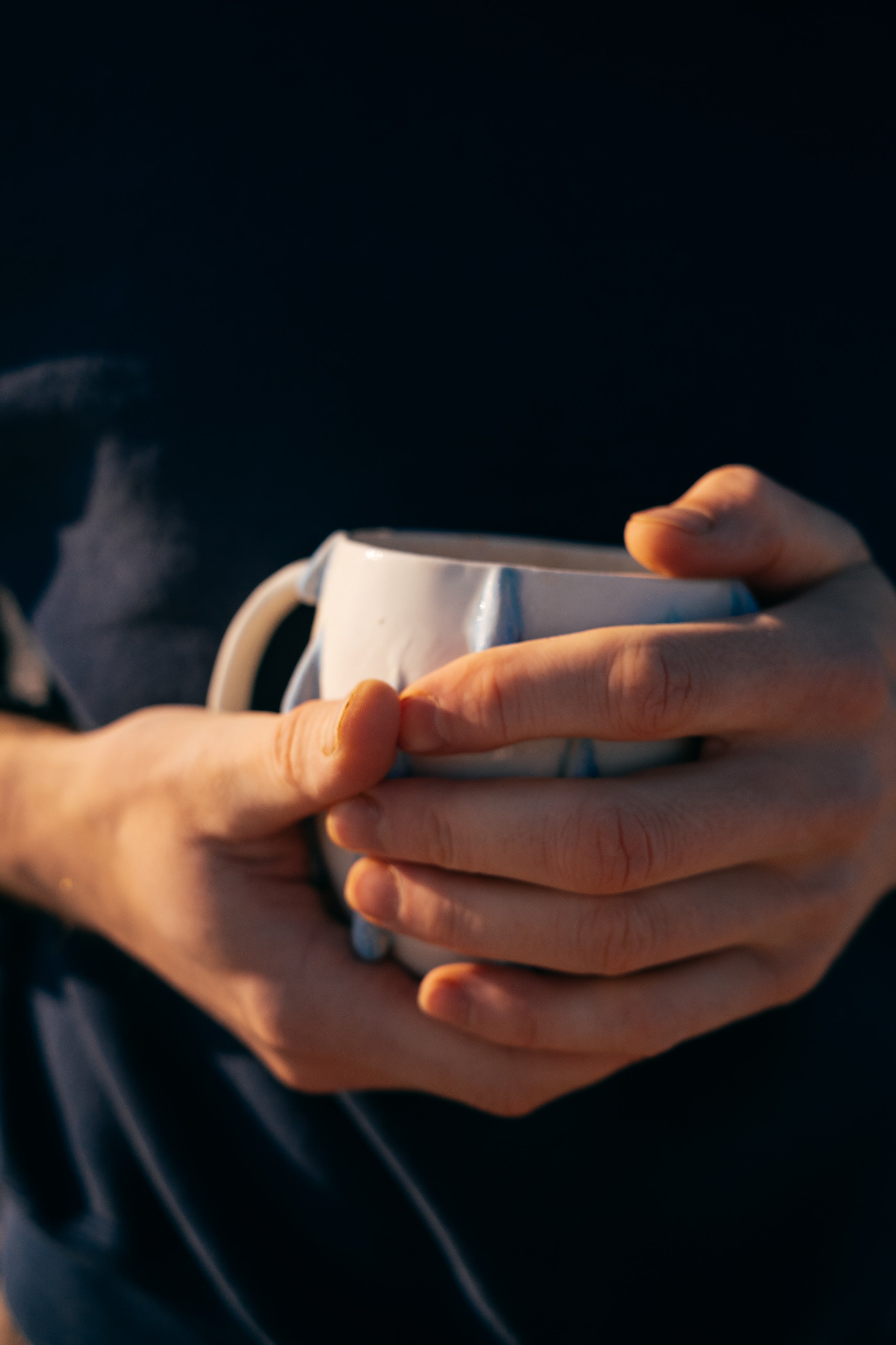 Raindrops | Stoneware mug