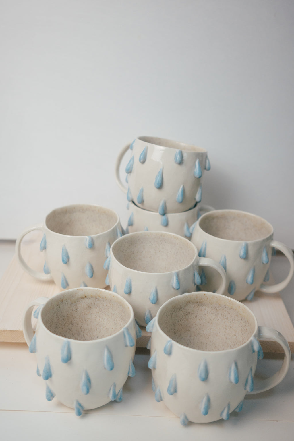 Raindrops | Stoneware mug