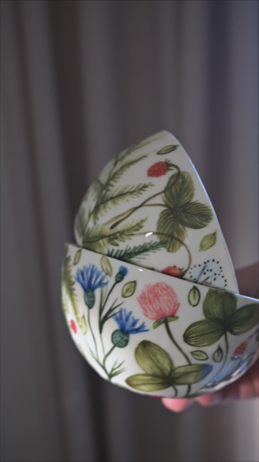 Vasaras pļava | Porcelāna bļoda