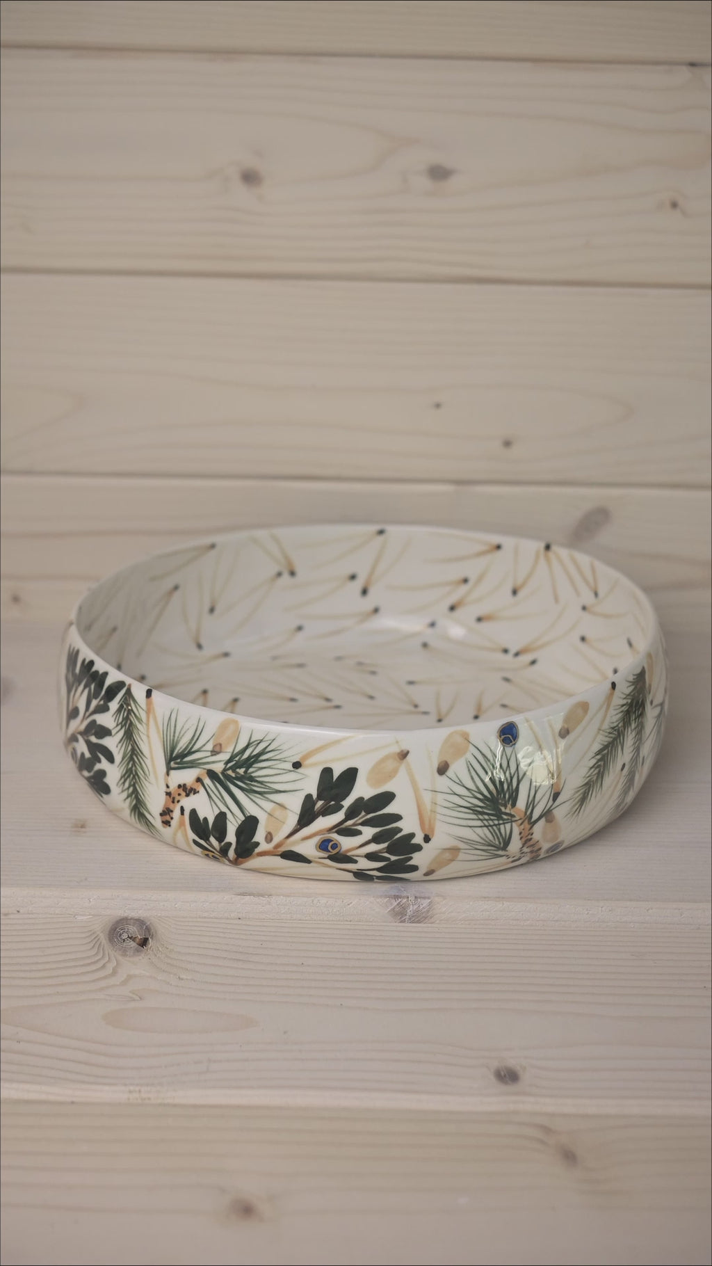 Porcelain bowl | Ovisi forest