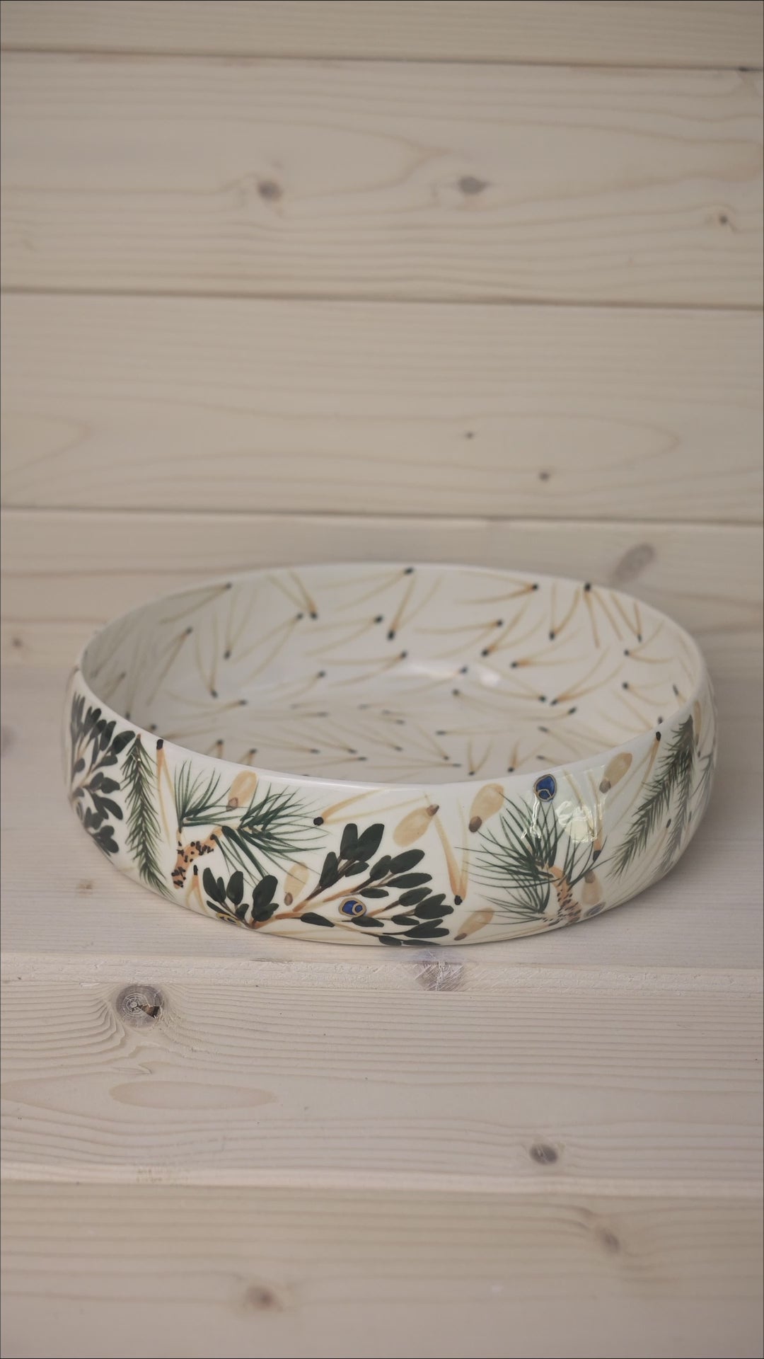 Porcelain bowl | Ovisi forest