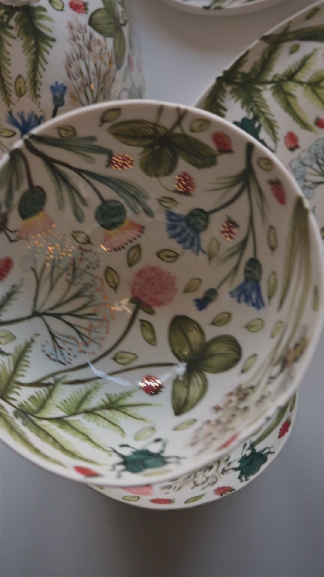Vasaras pļava | Porcelāna bļoda