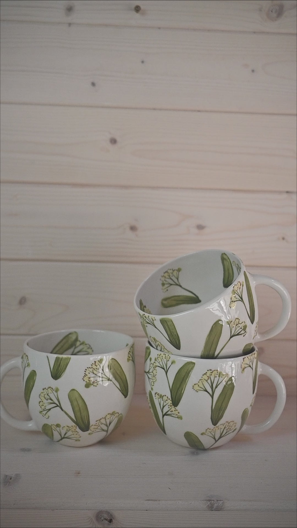 Liepziedi | Porcelāna krūze