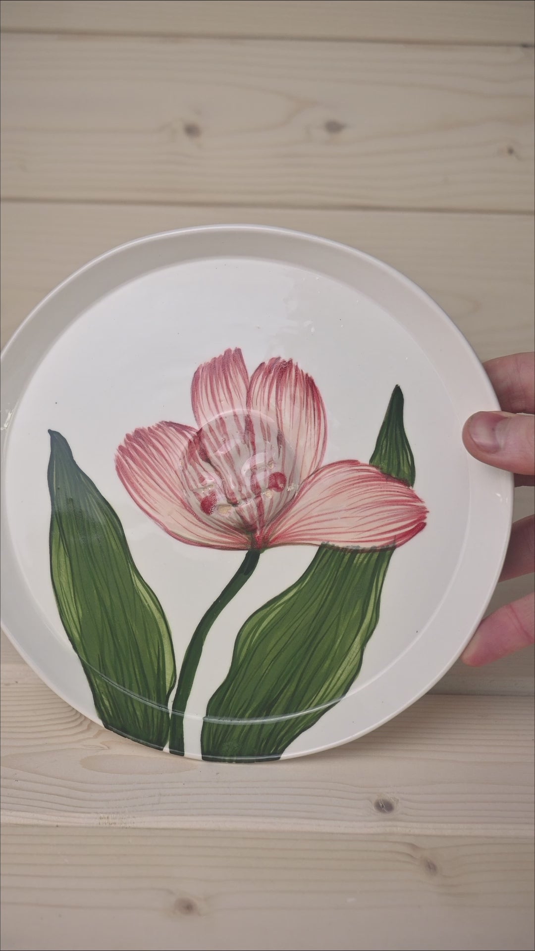 Tulip | Porcelain Plate