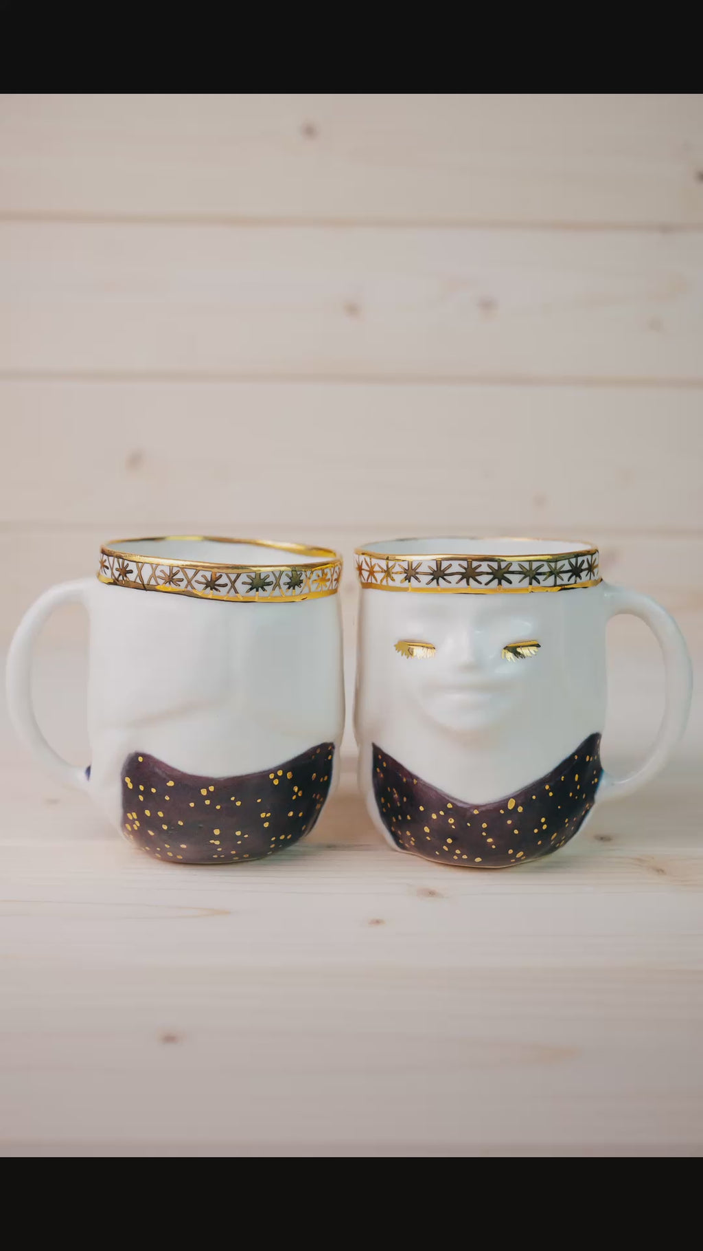 Folk girl | Porcelain mug