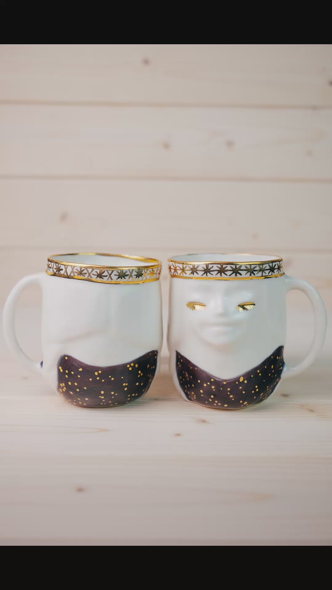 Folk girl | Porcelain mug