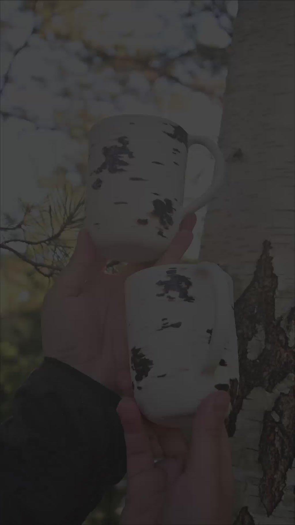 Birch | Porcelain mug