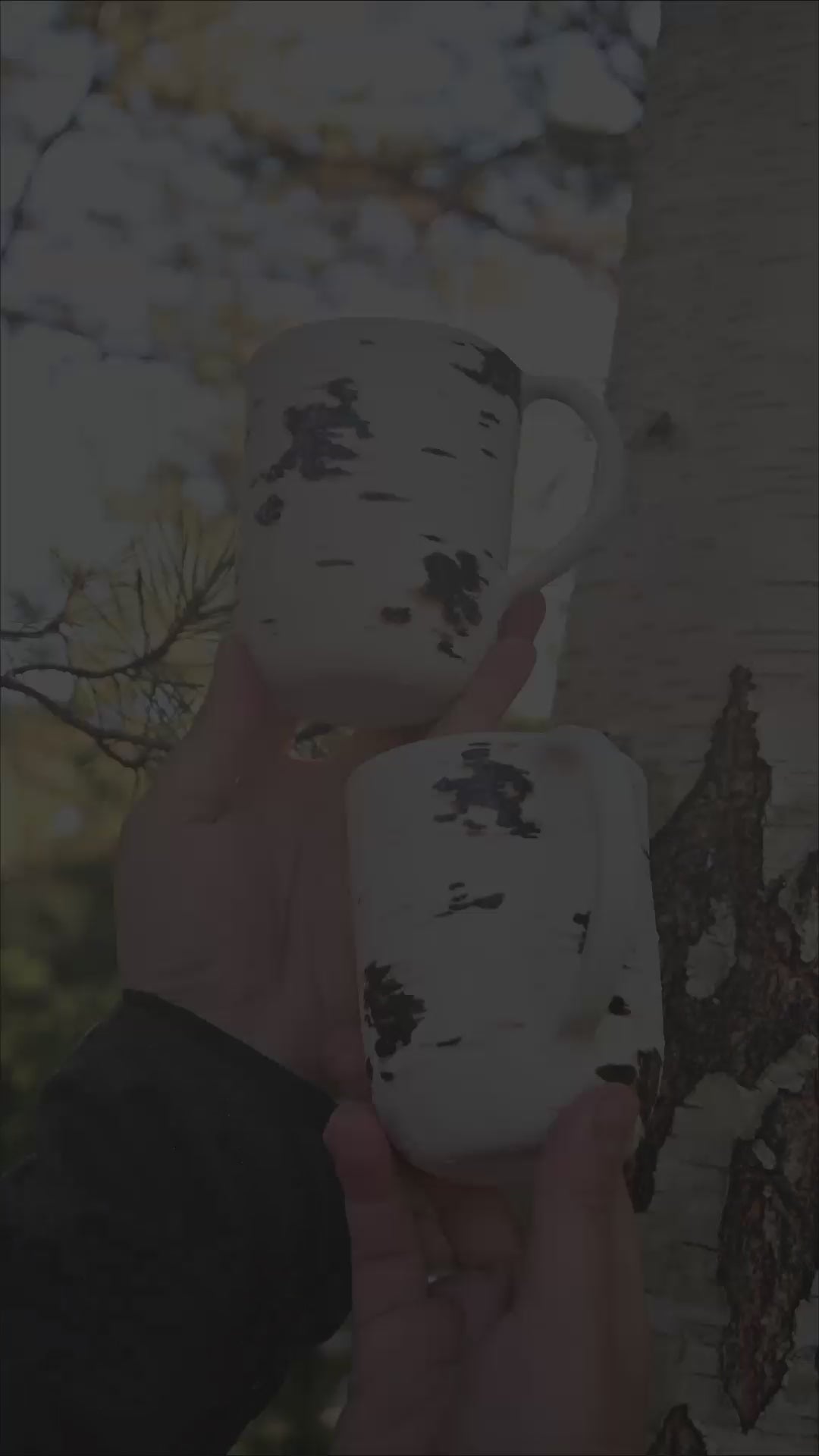 Birch | Porcelain mug